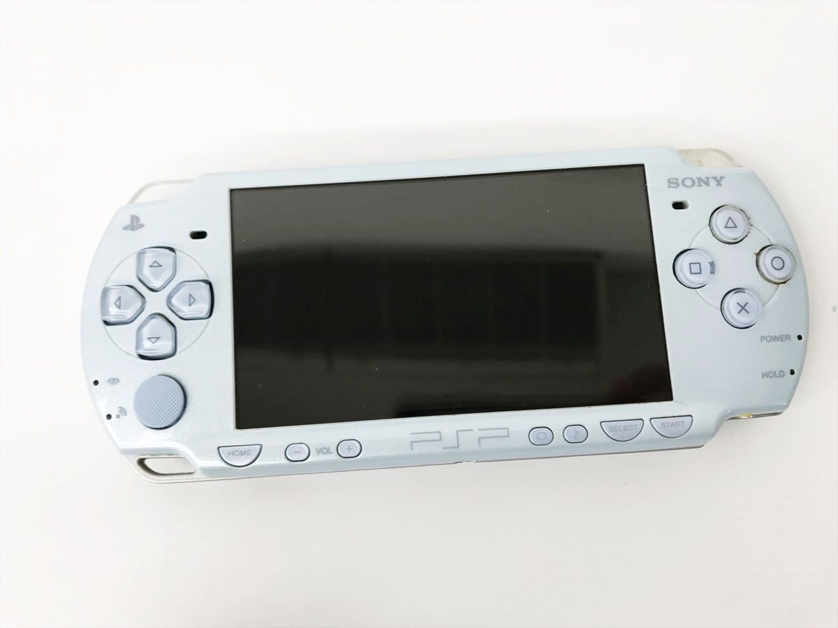 【1円】SONY PlayStation Portable PSP-2000 本体 フェリシアブルー 未検品ジャンク バッテリーなし EC44-414jy/F3_画像2