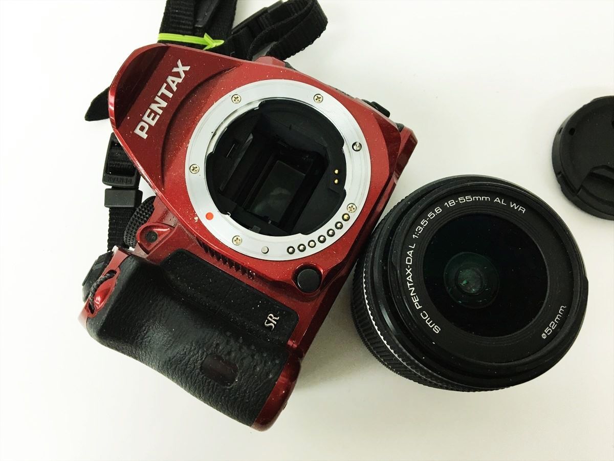 【1円】PENTAX K-30 デジタル一眼レフカメラ ボディ 18-55mm レンズ セット 未検品ジャンク ペンタックス EC44-424jy/F3の画像2
