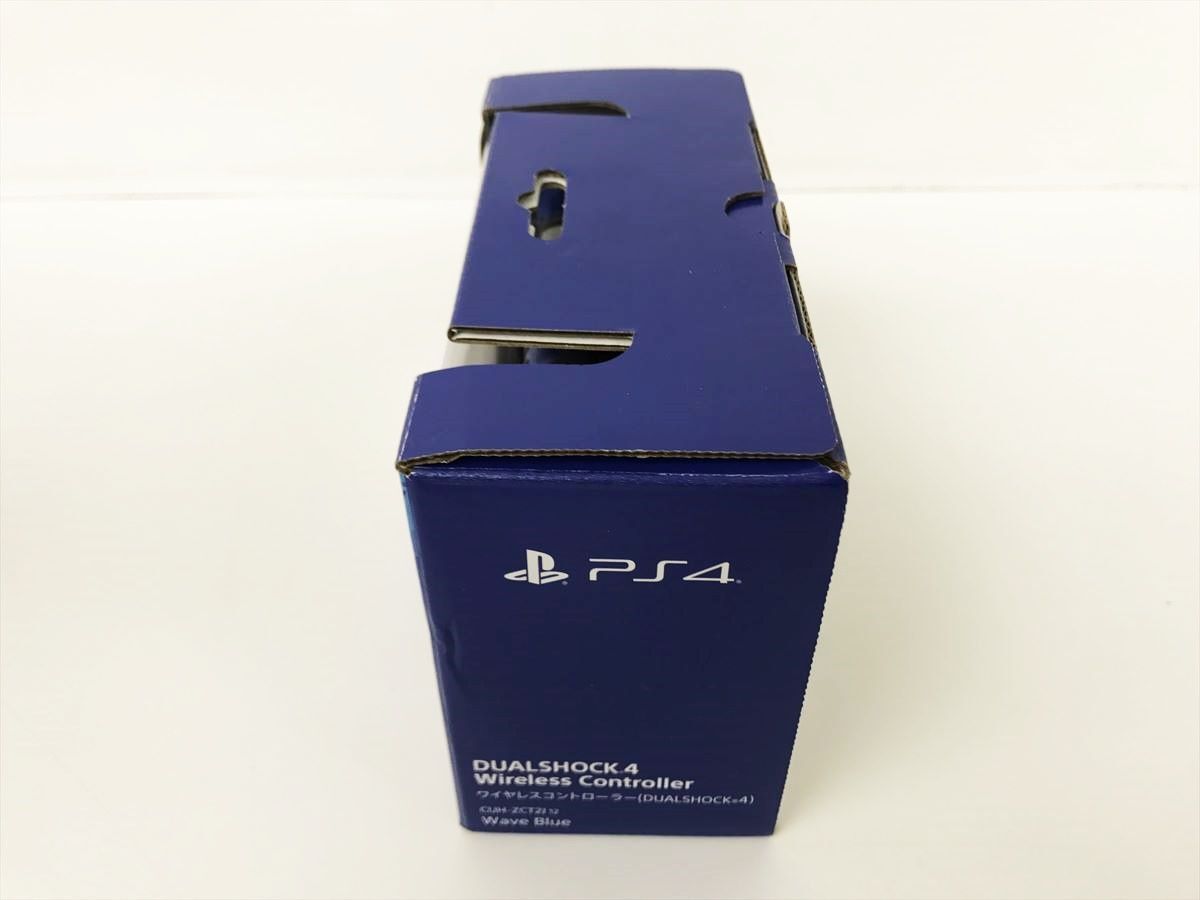 【1円】PS4 純正 ワイヤレスコントローラー DUALSHOCK4 ウェイブブルー 未検品ジャンク SONY PlayStation4 EC44-404jy/F3_画像3