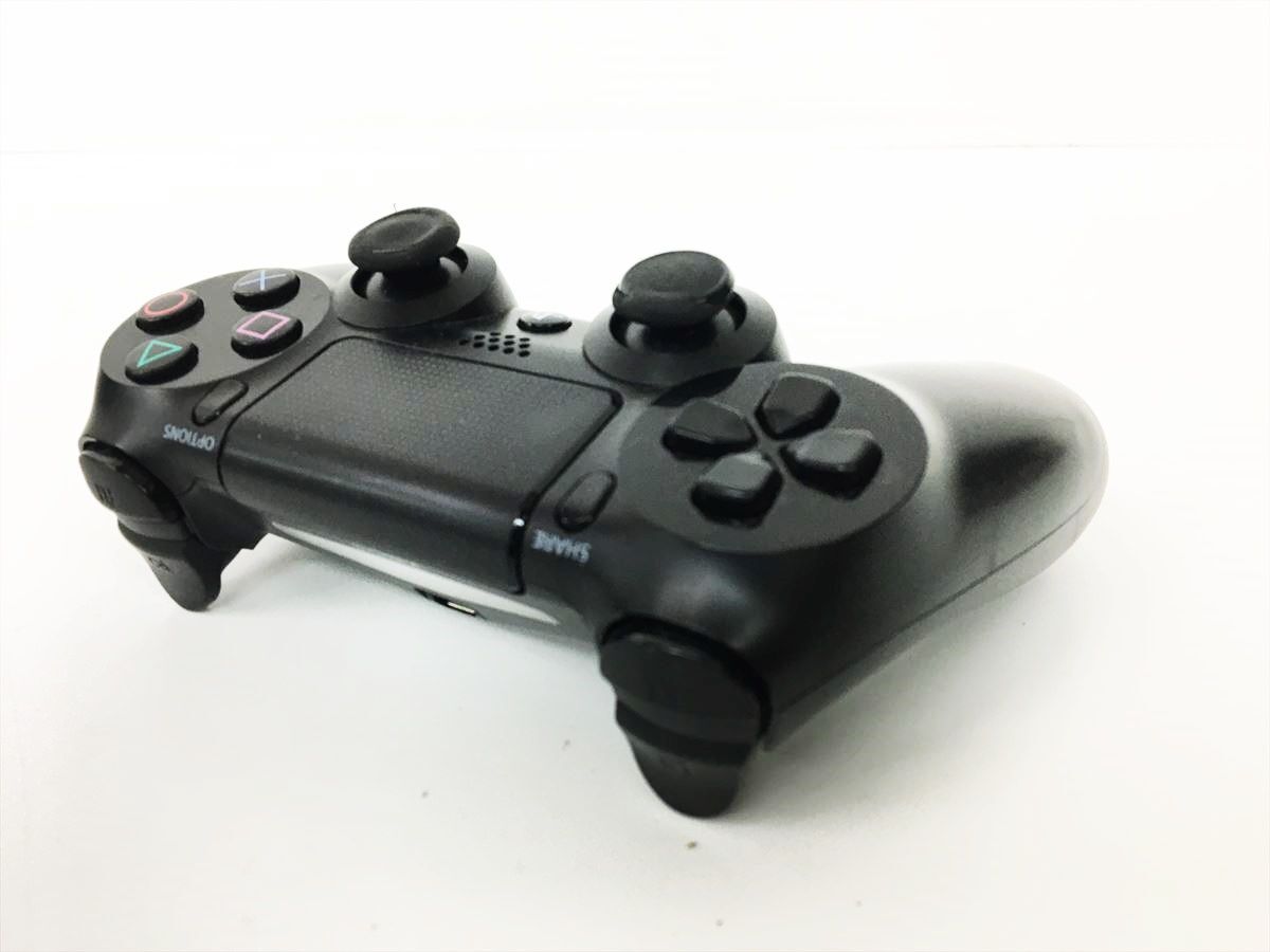 【1円】PS4 純正 ワイヤレスコントローラー DUALSHOCK4 ブラック 未検品ジャンク SONY PlayStation4 EC21-312jy/F3の画像5