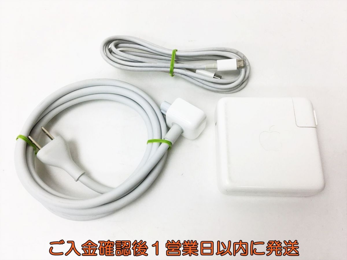 【1円】Apple 純正 96W USB-C Power Adapter A2166 ACアダプター 充電器 動作確認済 ケーブル付き J06-778rm/F3の画像2