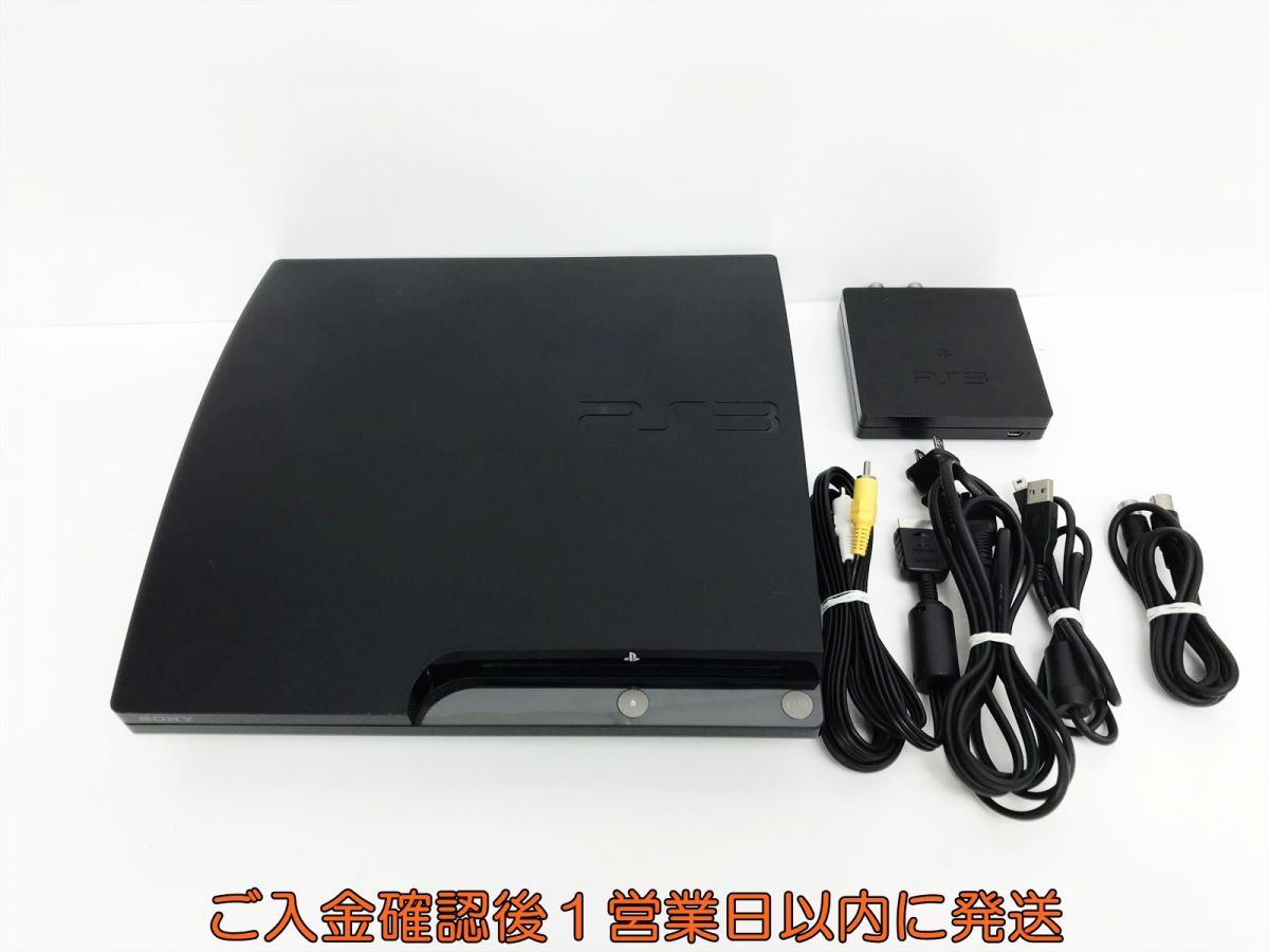 【1円】PS3 本体 ブラック SONY PlayStation3 CECH-2100A 初期化/動作確認済 トルネ付 プレステ3 G01-400os/G4の画像1