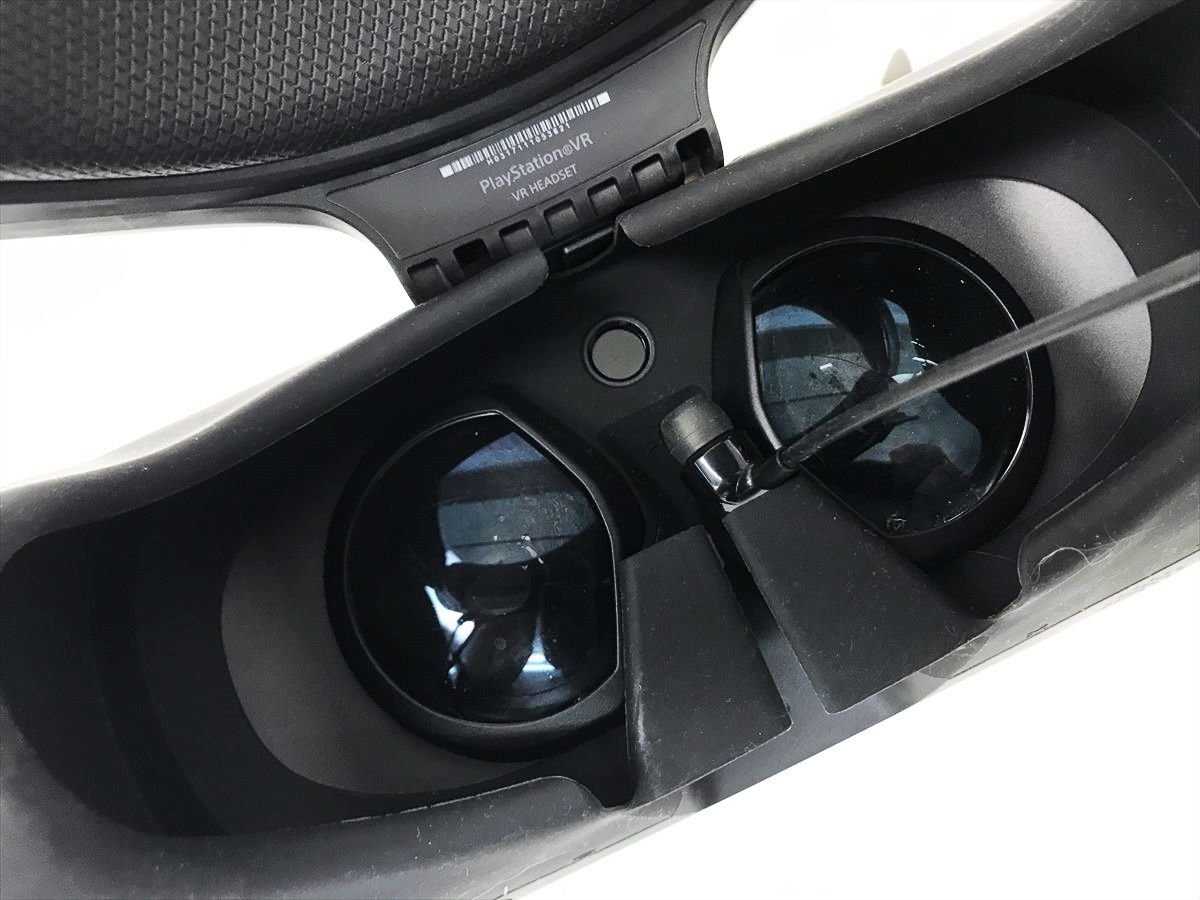 【1円】SONY PlayStation VR 本体 ヘッドセット 周辺機器 まとめ売り 未検品ジャンク PS4 PSVR CUH-ZVR2 DC07-905jy/G4の画像4
