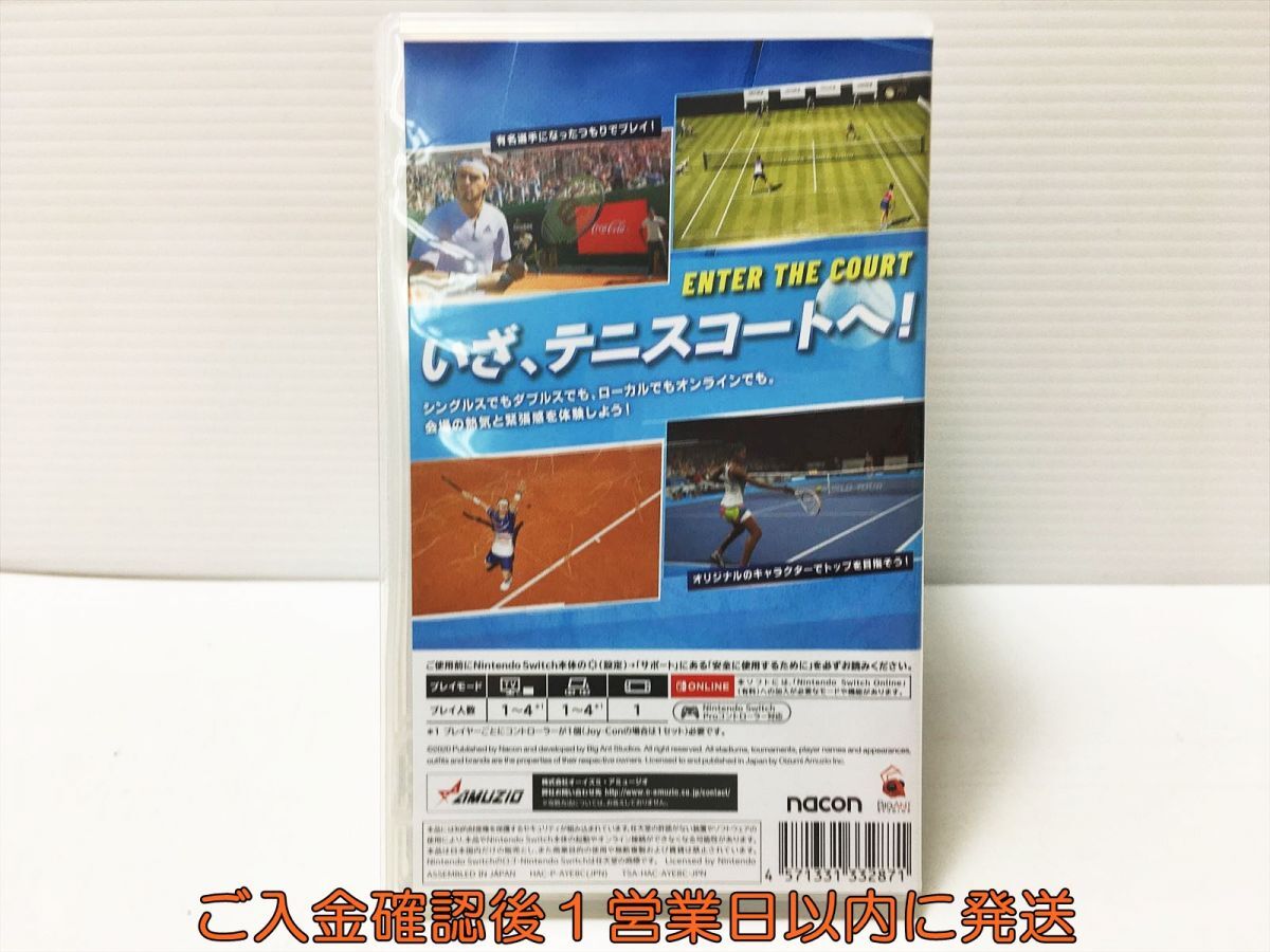 【1円】switch テニス ワールドツアー 2 ゲームソフト 状態良好 1A0228-356mk/G1の画像3