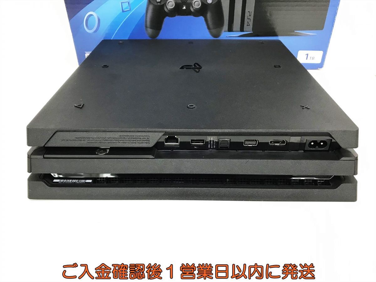 【1円】PS4 Pro 本体/箱 セット 1TB ブラック SONY PlayStation4 CUH-7200B 初期化/動作確認済 K07-467os/G4の画像3