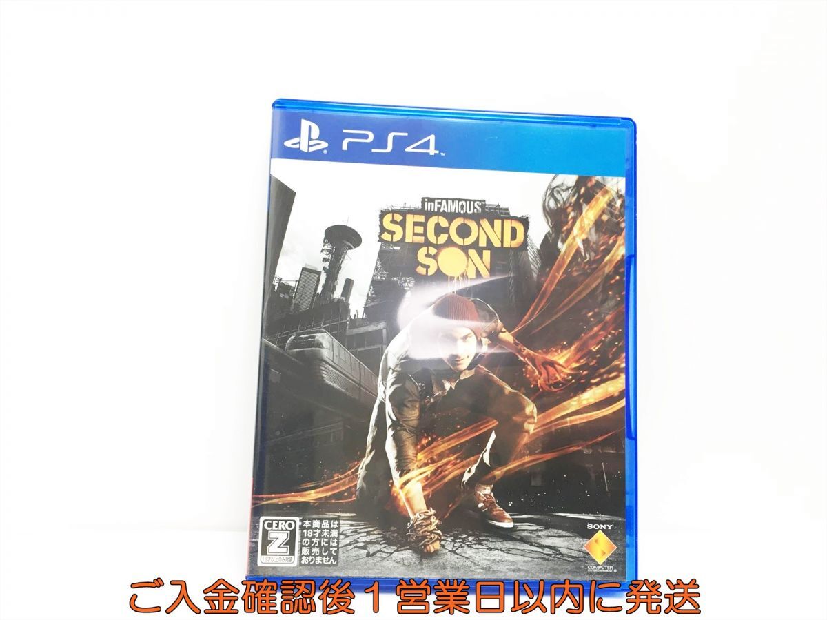 PS4 inFAMOUS Second Son プレステ4 ゲームソフト 1A0108-876wh/G1の画像1