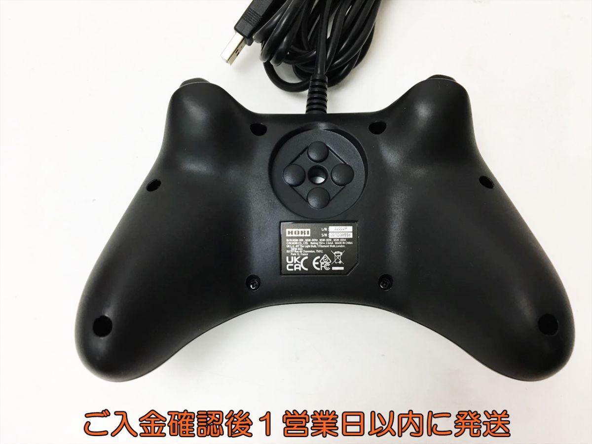 【1円】HORI ホリパッド For Nintendo Switch USBコントローラー ブラック NSW-001 動作確認済 H02-581rm/F3の画像3