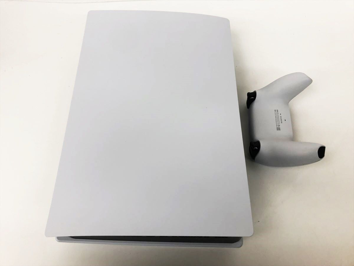 【1円】PS5 本体 セット デジタルエディション SONY PlayStation5 CFI-1200B 動作確認済 スタンドと内箱一部なし EC61-009jy/G4の画像3