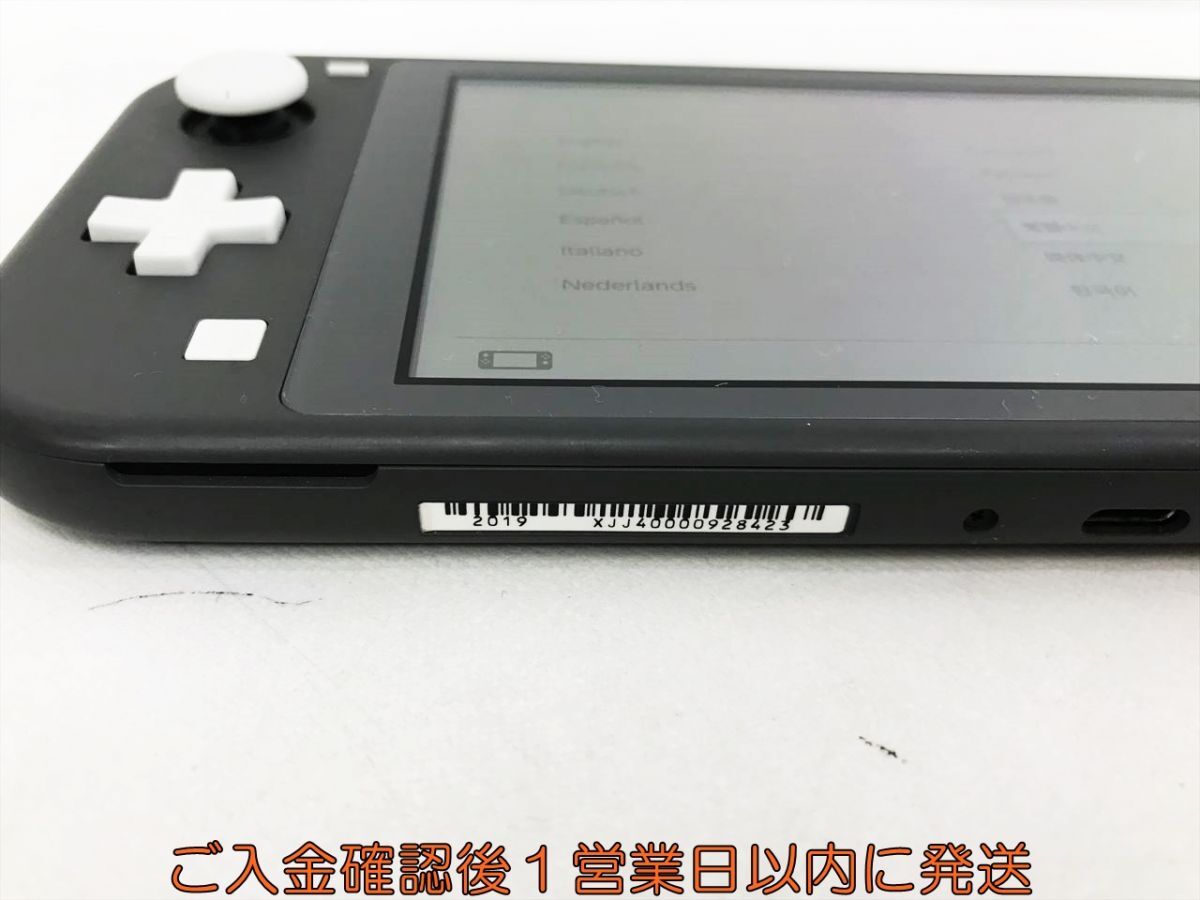 【1円】任天堂 Nintendo Switch Lite 本体 グレー 初期化/動作確認済 ニンテンドースイッチライト M05-006kk/F3_画像5