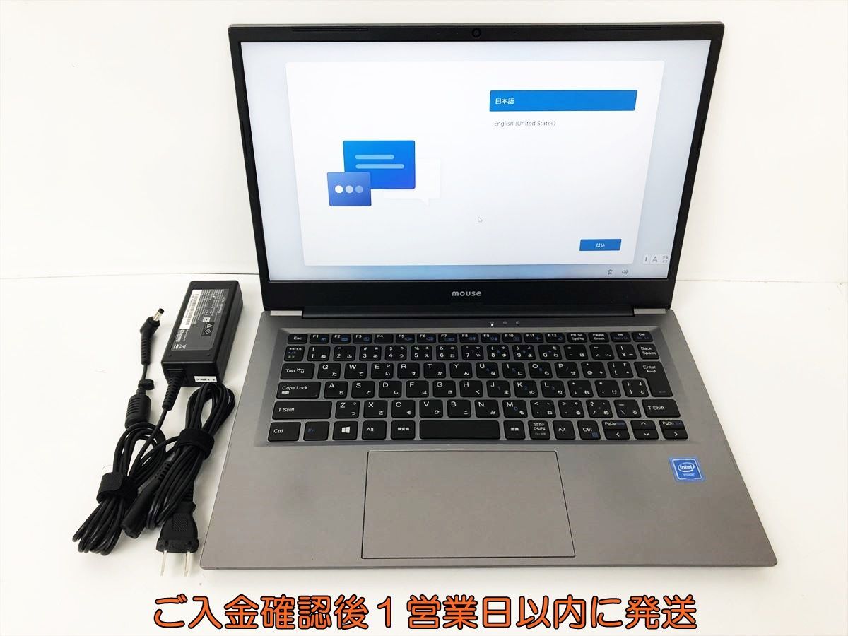 mouse C4-celGLK14 型FHDノートPC Windows11 Celeron N4100 8GB SSD256GB 無線 動作確認済 DC06-332jy/G4の画像1