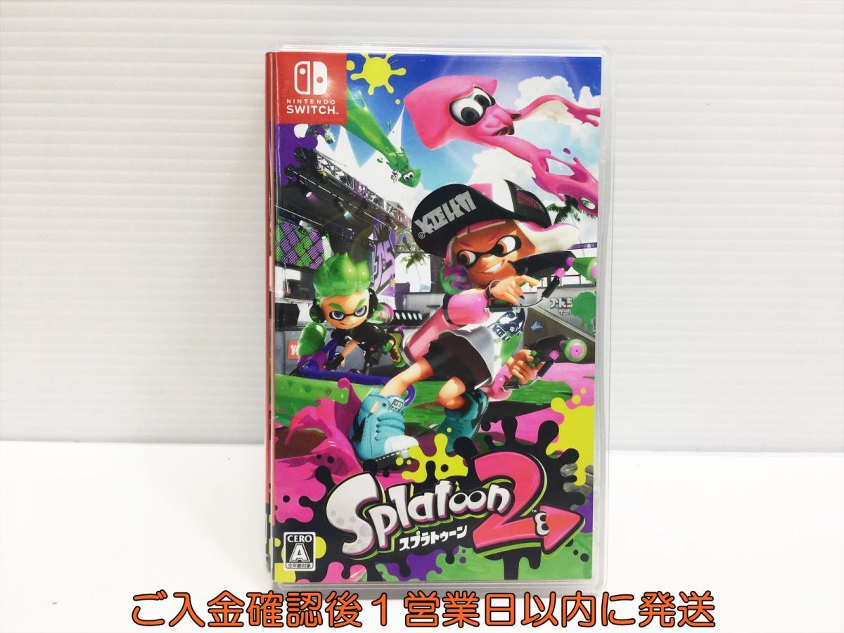 【1円】Switch Splatoon 2 (スプラトゥーン2) ゲームソフト 状態良好 1A0001-055mk/G1の画像1