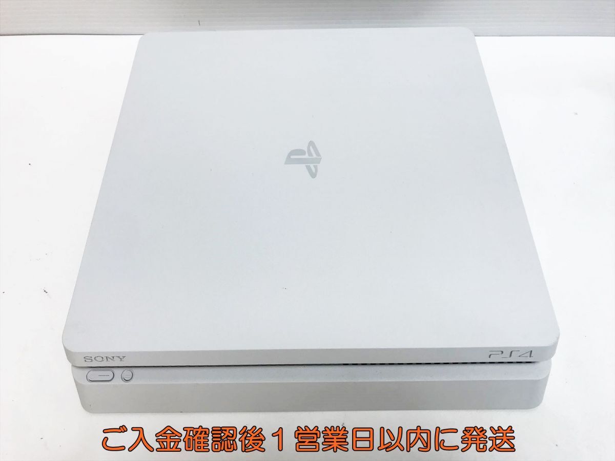 【1円】PS4 本体 セット 500GB ホワイト SONY PlayStation4 CUH-2200A 初期化/動作確認済 プレステ4 G10-500yk/G4の画像2