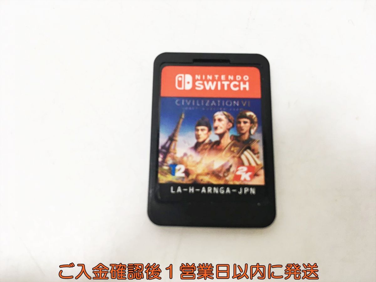【1円】Switch シドマイヤーズ シヴィライゼーション VI スイッチ ゲームソフト ケースなし 1A0424-376ka/G1の画像1