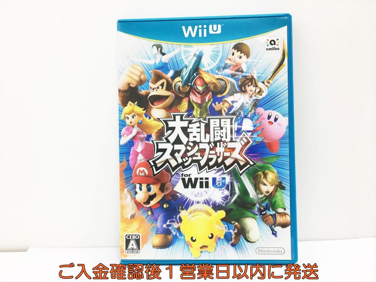 Wii u 大乱闘スマッシュブラザーズ for Wii U ゲームソフト 1A0004-061wh/G1_画像1