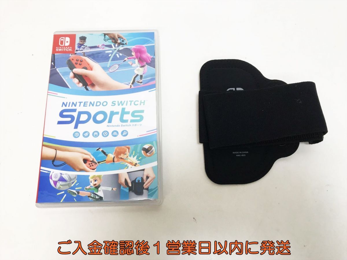 【1円】Switch ソフト Nintendo Switch Sports ニンテンドースイッチスポーツ レッグバンド付き J08-188yk/F3の画像2