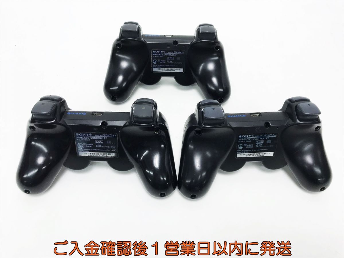 [1 иен ]PS3 оригинальный беспроводной контроллер DUALSHOCK3 продажа комплектом не осмотр товар Junk PlayStation 3 F03-165tm/F3