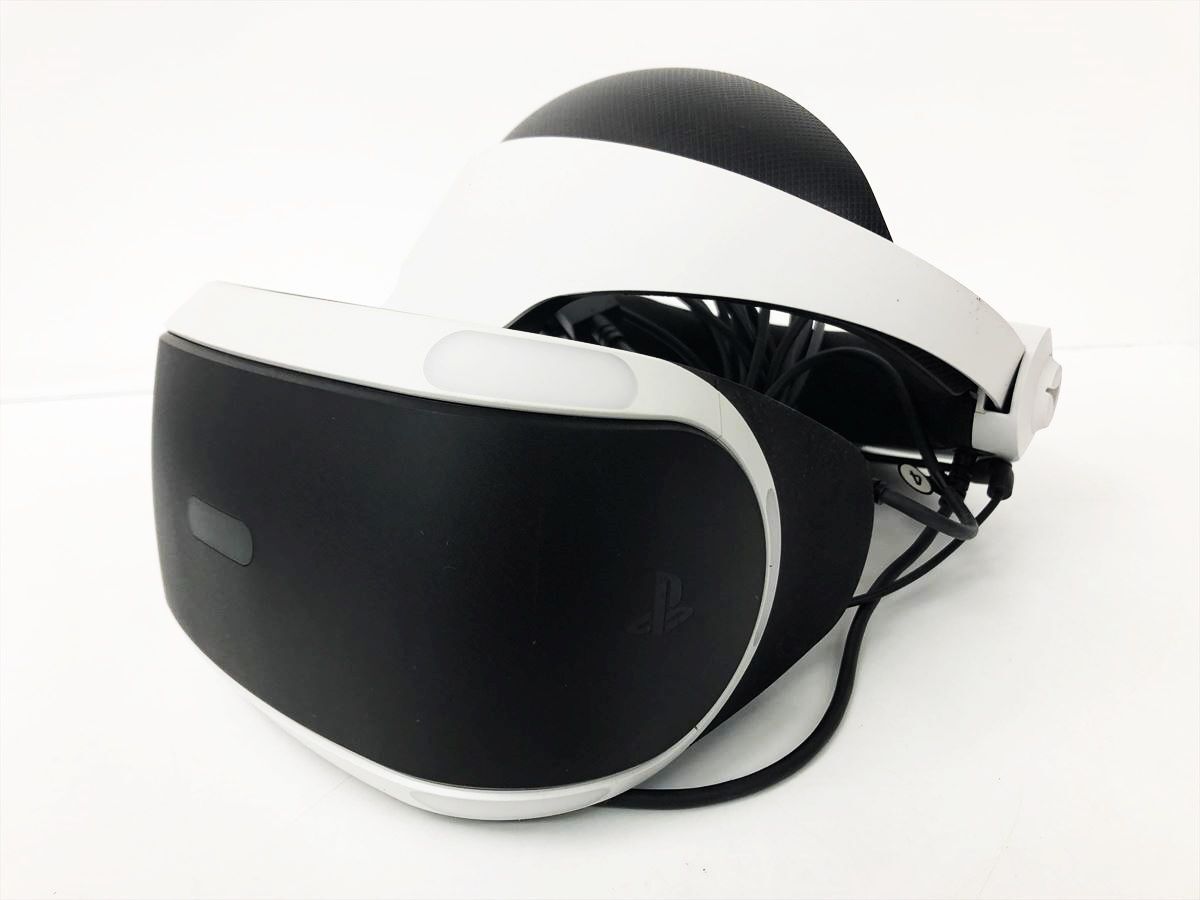 【1円】SONY PlayStation VR 本体 ヘッドセット カメラ同梱版 PS4 PSVR CUH-ZVR2 未検品ジャンク DC04-063jy/G4の画像2