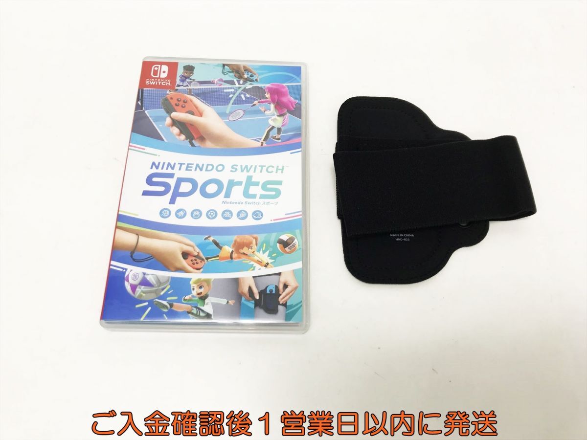 【1円】Switch ソフト Nintendo Switch Sports ニンテンドースイッチスポーツ レッグバンド付き K06-012tm/F3の画像2