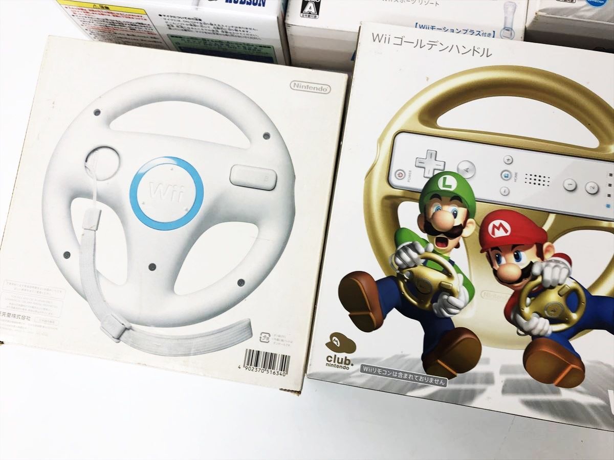 【1円】任天堂 ニンテンドーWii 周辺機器 まとめ売り セット 未検品ジャンク リモコン等 DC11-003jy/G4_画像3