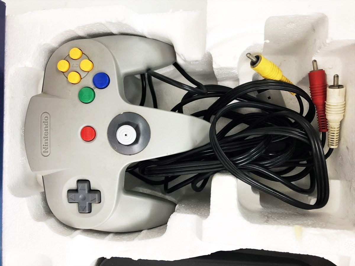 【1円】任天堂 ニンテンドーロクヨン 本体 セット N64 未検品ジャンク レトロゲーム機 ニンテンドウ64 DC11-008jy/G4の画像3