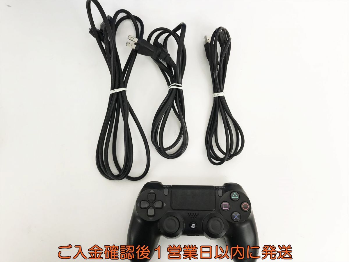 【1円】PS4 本体/箱セット 500GB ブラック SONY PlayStation4 CUH-2000A 初期化/動作確認済 L08-100yy/G4の画像2