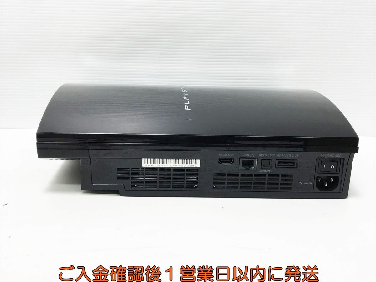 【1円】PS3 本体 セット 60GB ブラック SONY PlayStation3 CECHA00 初期化/動作確認済 ソニー プレステ3 G09-586sy/G4の画像3