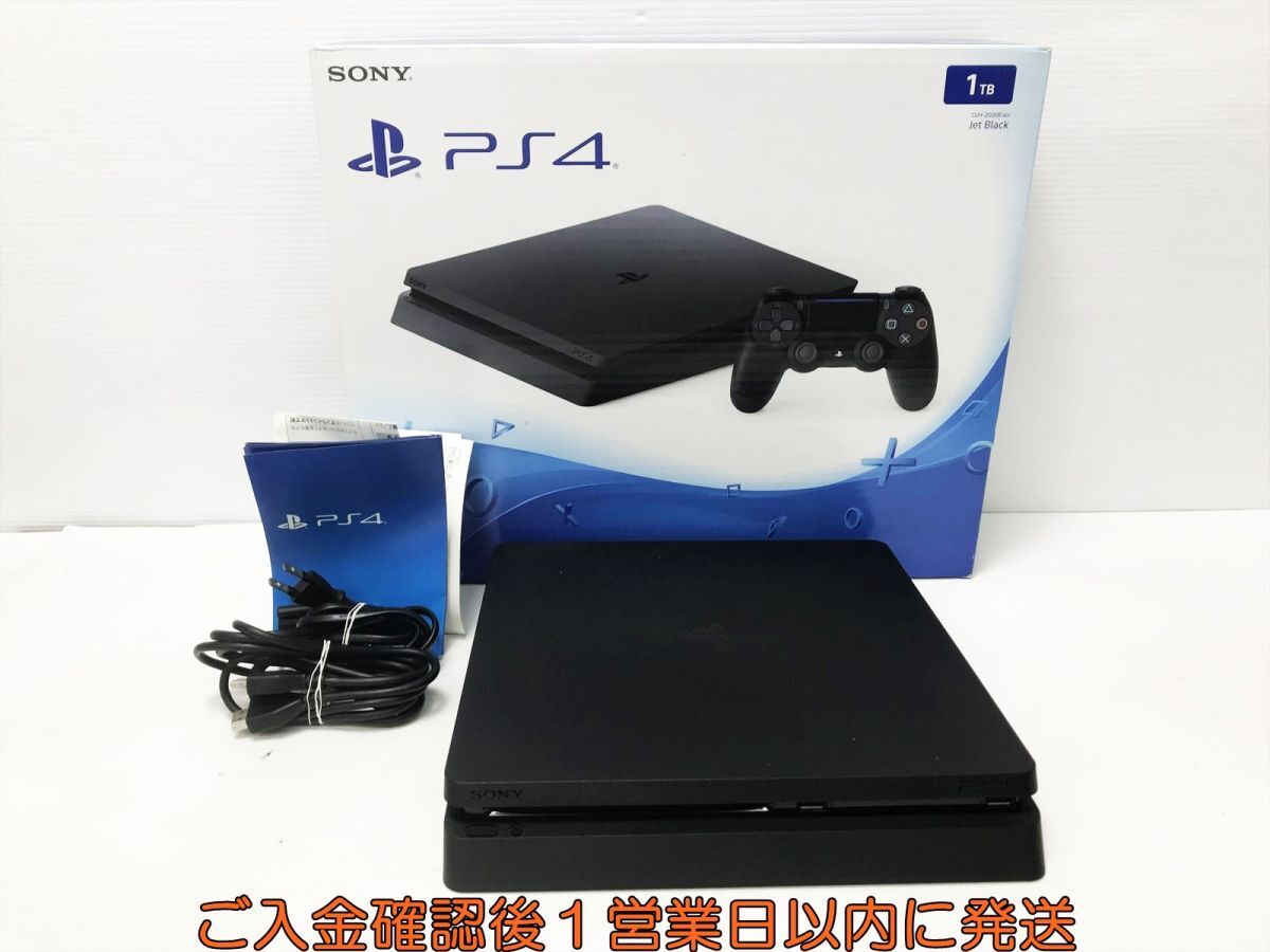 【1円】PS4 本体/箱 セット 1TB ブラック 5.50 SONY PlayStation4 CUH-2000B 初期化/動作確認済 ソニー プレステ4 G09-591sy/G4の画像1