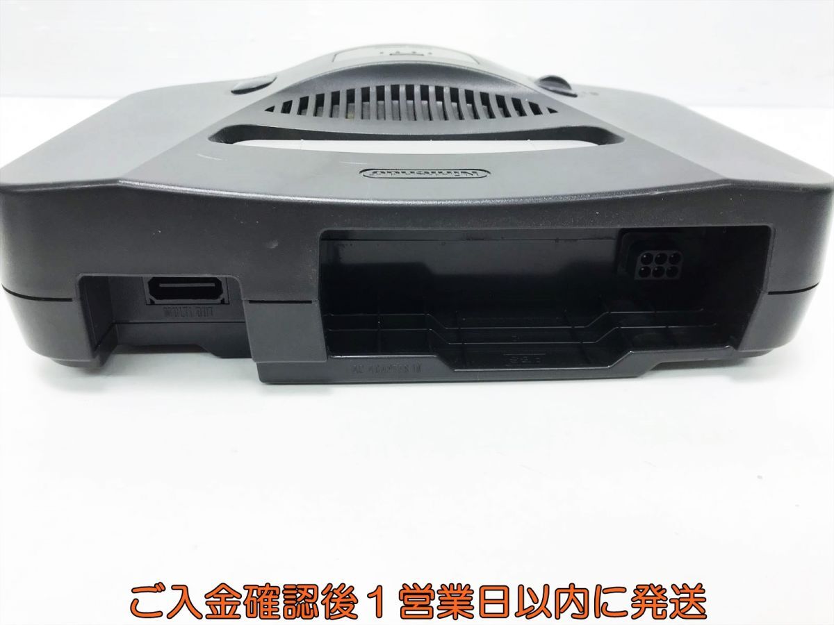 【1円】任天堂 ニンテンドウ64 ニンテンドー64 N64 NUS-001 ゲーム機本体 ブラック 未検品ジャンク F09-867tm/G4_画像4