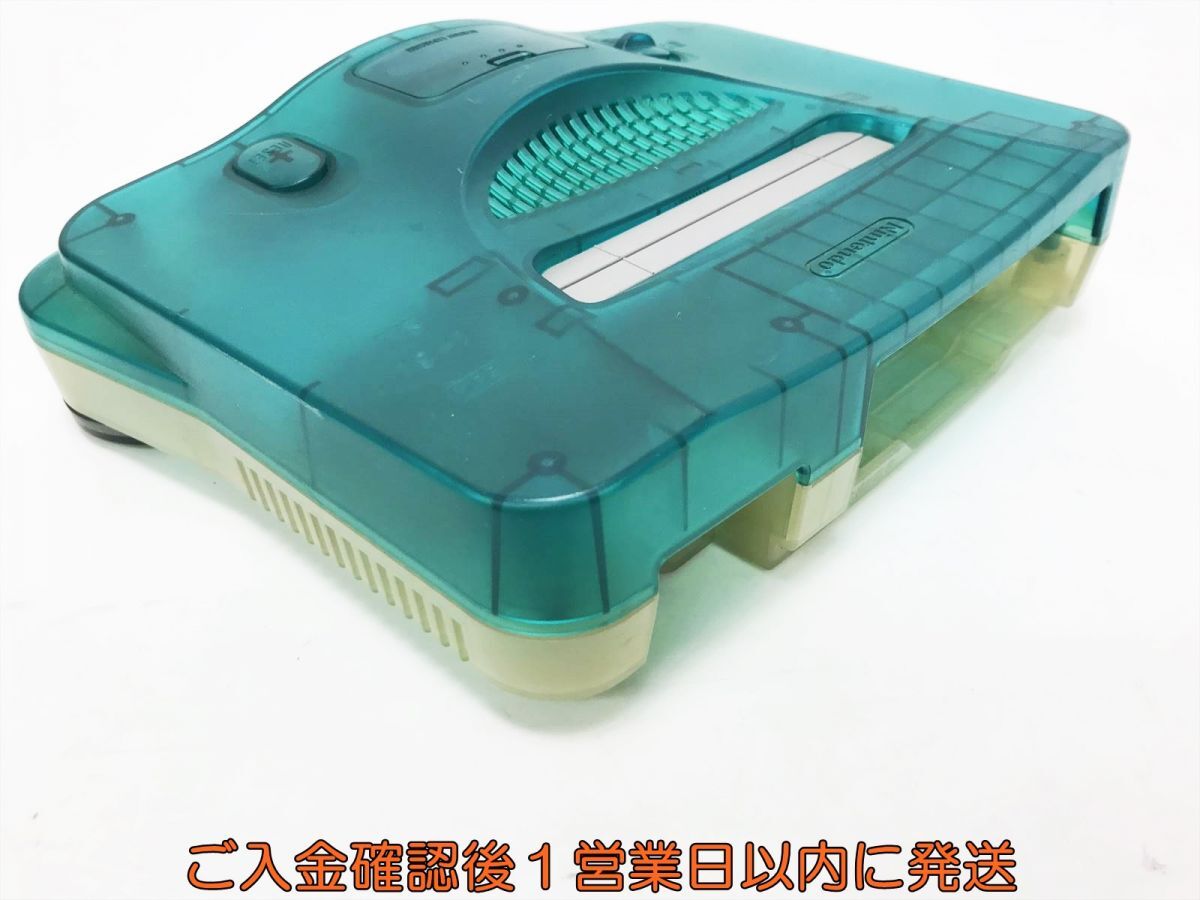 【1円】任天堂 ニンテンドウ64 ニンテンドー64 N64 NUS-001 ゲーム機本体 クリアブルー 未検品ジャンク F09-868tm/G4の画像4