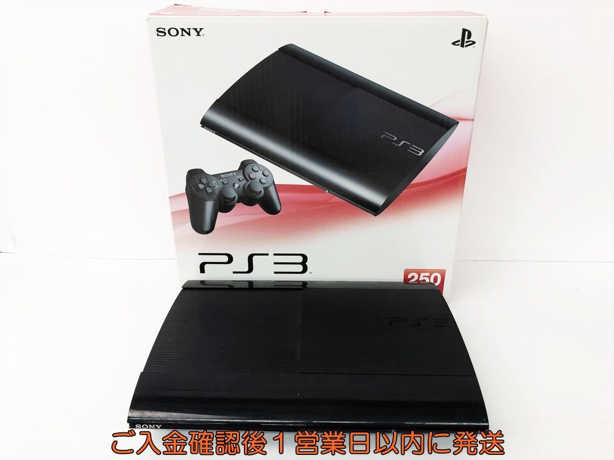 【1円】PS3 本体/箱 セット 250GB ブラック SONY PlayStation3 CECH-4200B 初期化済 未検品ジャンク プレステ3 DC05-953jy/G4の画像1
