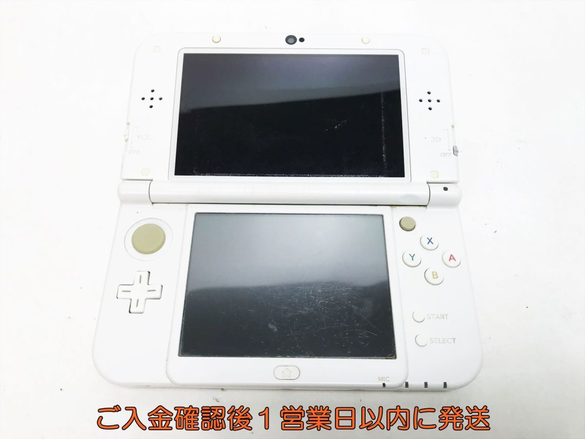 [1 jpy ]New Nintendo 3DSLL body white box equipped nintendo RED-001 the first period ./ operation verification settled 3DS LL screen scorch H09-493yk/F3
