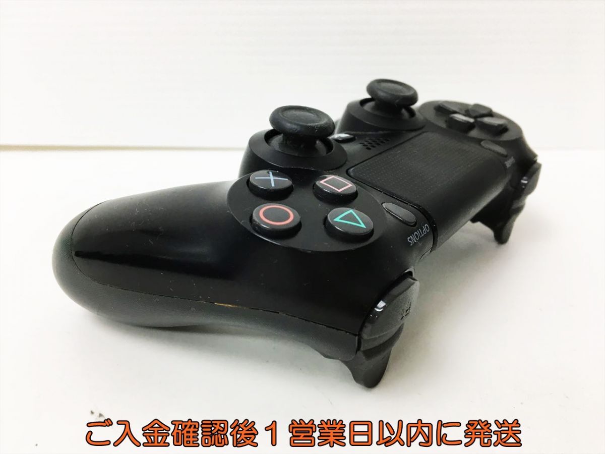 【1円】PS4 純正 ワイヤレスコントローラー DUALSHOCK4 ブラック 未検品ジャンク SONY Playstation4 プレステ4 J06-842rm/F3の画像4