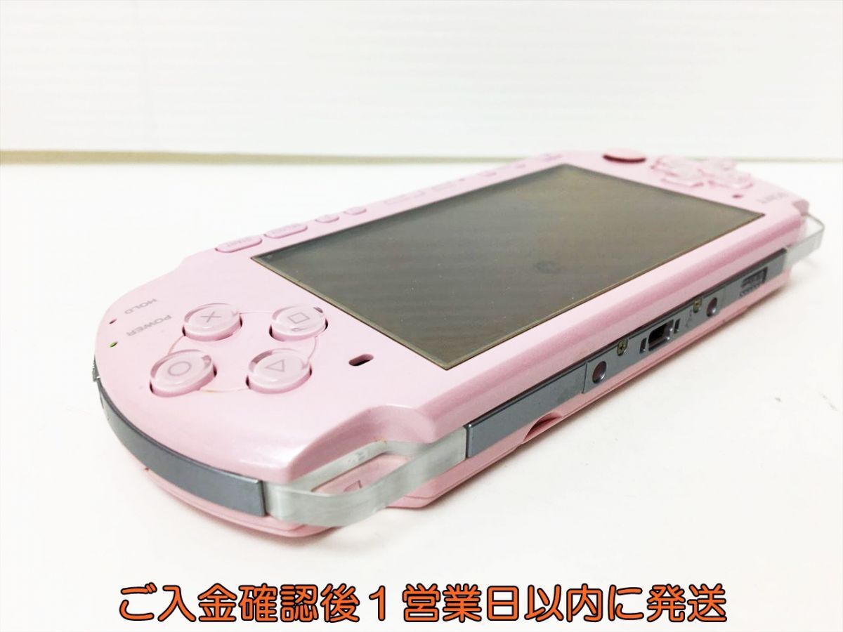 【1円】SONY Playstation Portable PSP-3000 本体 セット ブロッサムピンク 動作確認済 バッテリーなし J06-854rm/F3の画像3