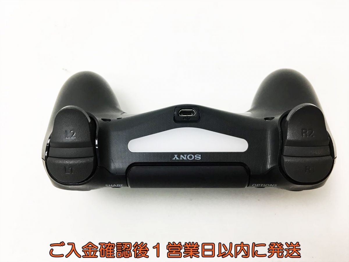 【1円】PS4 純正 ワイヤレスコントローラー DUALSHOCK4 ブラック 動作確認済 SONY Playstation4 プレステ4 J05-966rm/F3の画像3