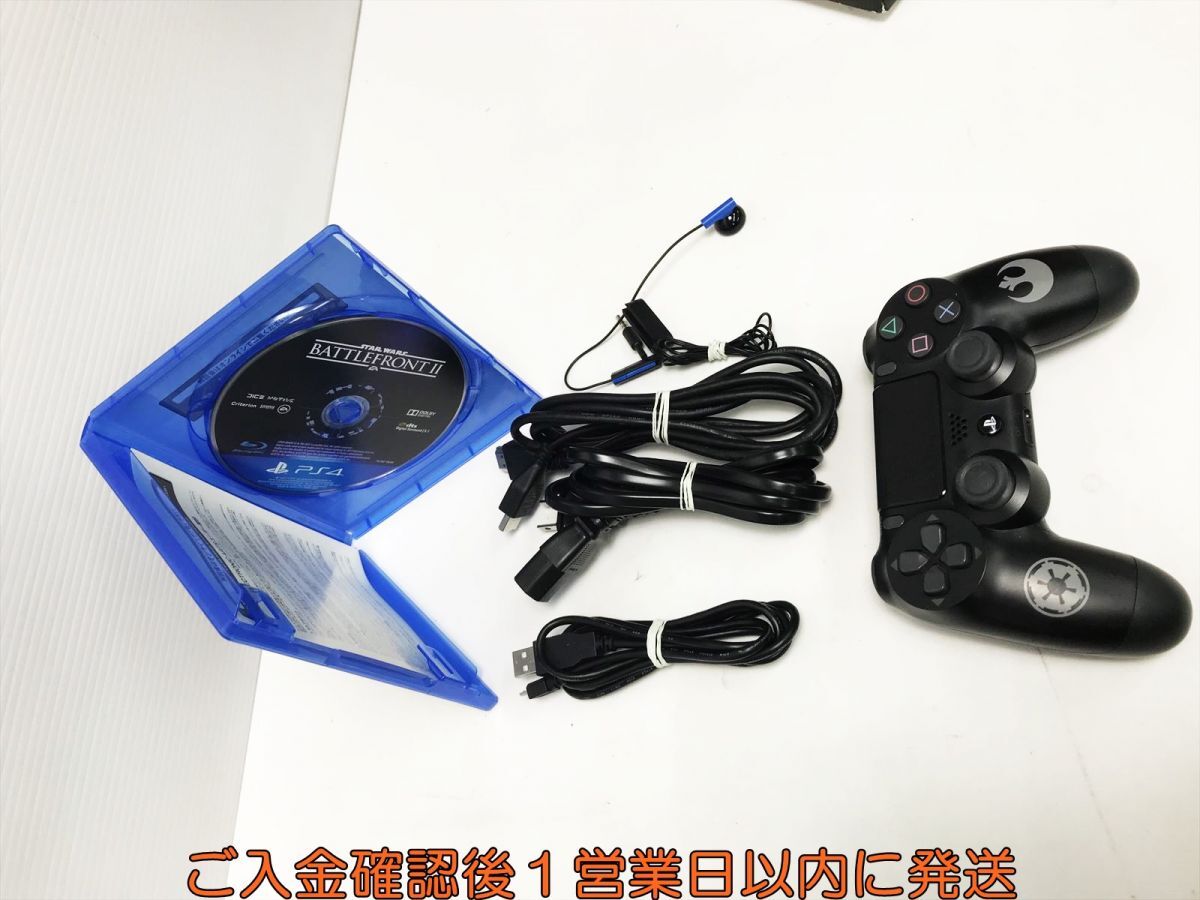 [1 jpy ]PS4 Pro body set 1TB Star Wars Battle front? CUH-7100B the first period ./ operation verification settled FW9.60 PlayStation 4 Pro M02-376os/G4