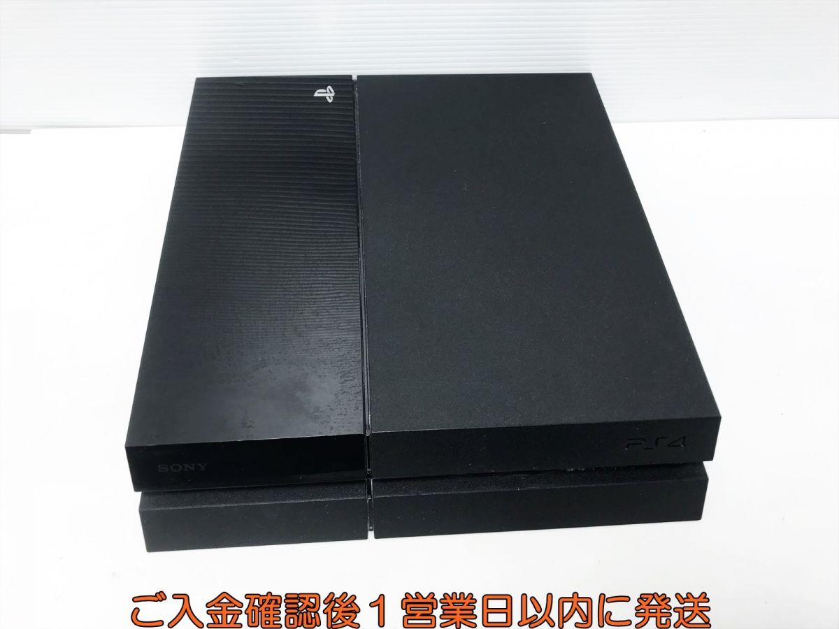 【1円】PS4 本体/コントローラー セット 500GB ブラック SONY PlayStation4 CUH-1100A 未検品ジャンク HDD欠品 M02-375os/G4の画像3