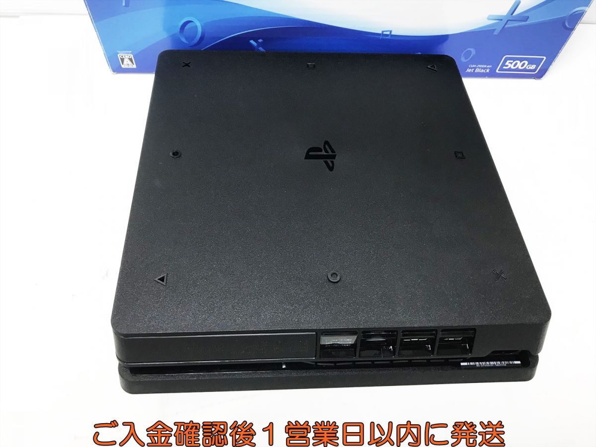 【1円】PS4 本体/箱 セット 500GB ブラック SONY PlayStation4 CUH-2100A 初期化/動作確認済 プレステ4 M02-378os/G4_画像4