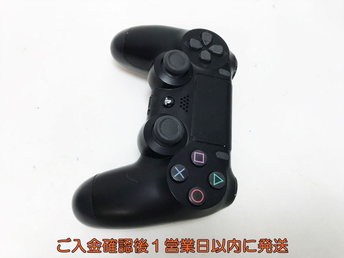 【1円】PS4 純正 ワイヤレスコントローラー DUALSHOCK4 ブラック 未検品ジャンク SONY PlayStation4 J02-211yk/F3の画像2