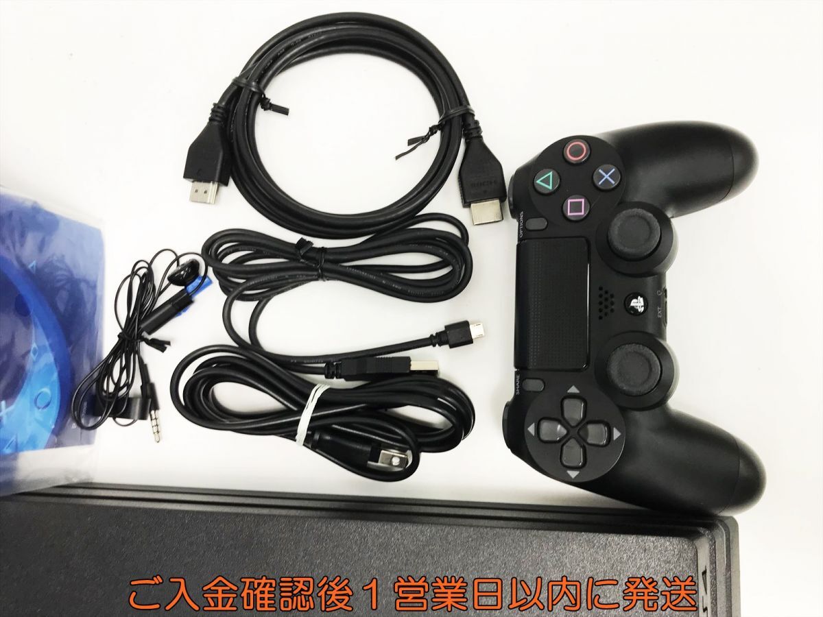 【1円】PS4Pro 本体 セット 1TB ブラック SONY PlayStation4 CUH-7200B 初期化/動作確認済 FW8.03 K01-435tm/G4_画像2