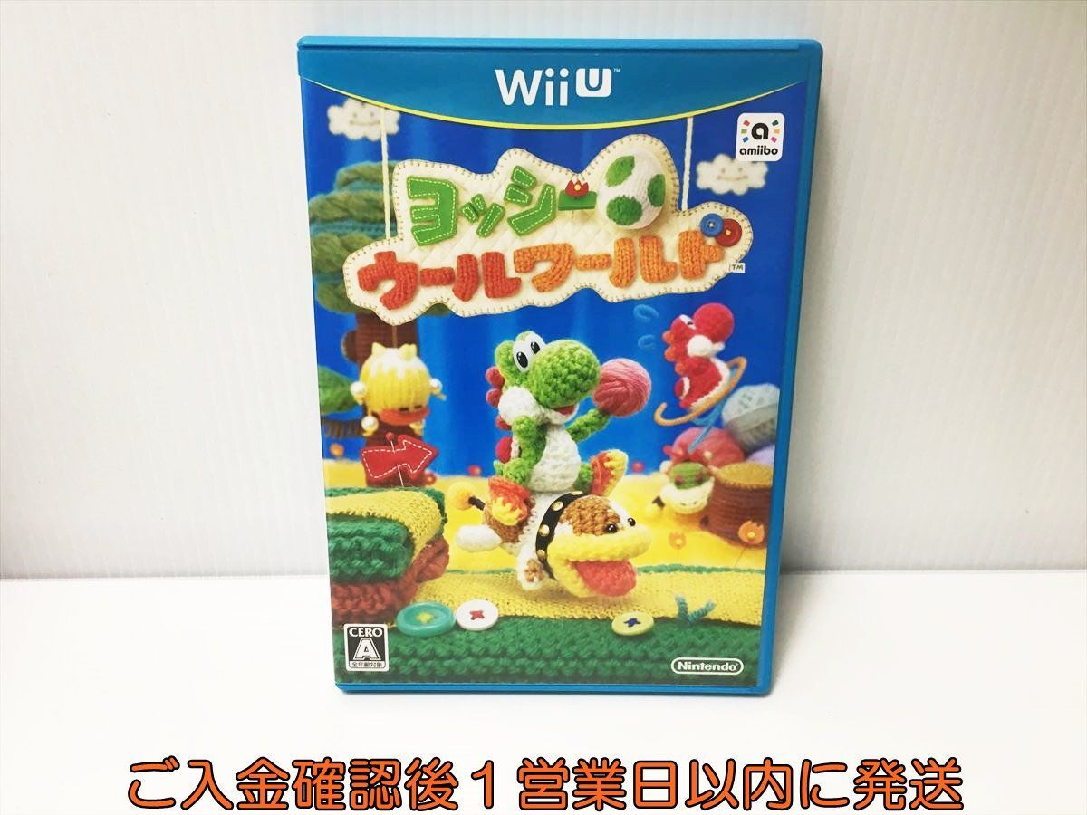 WiiU ヨッシー ウールワールド ゲームソフト 1A0326-043ek/G1_画像1