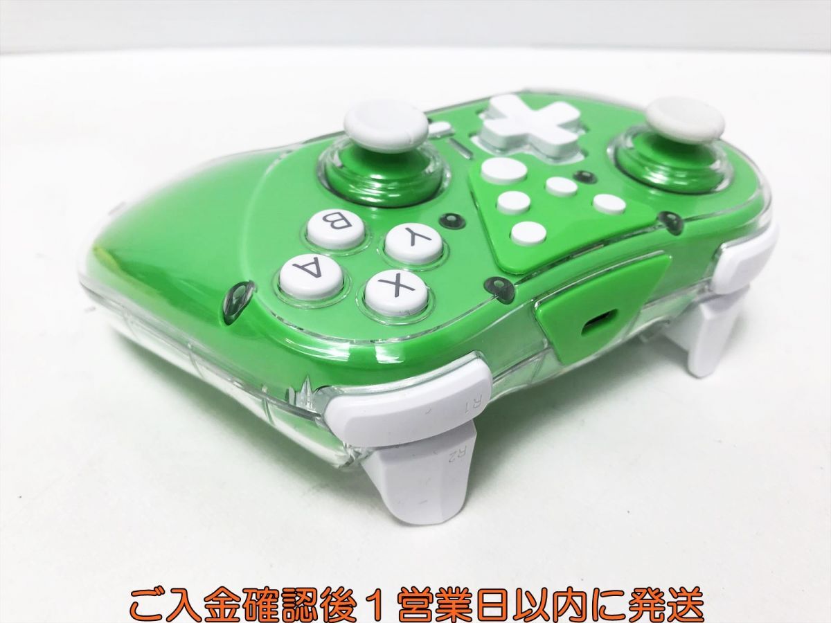 【1円】Allone ワイヤレスコントローラー for Switch グリーン 社外製 未検品ジャンク ニンテンドー スイッチ G01-442os/F3_画像4