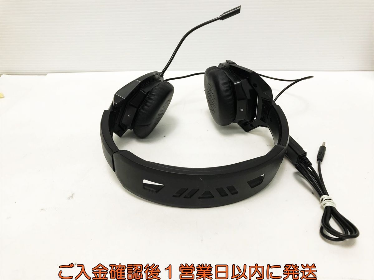 【1円】HORI ゲーミングヘッドセット AIR STEREO for SONY PlayStation4 ブラック 未検品ジャンク ホリ G01-443os/G4_画像2