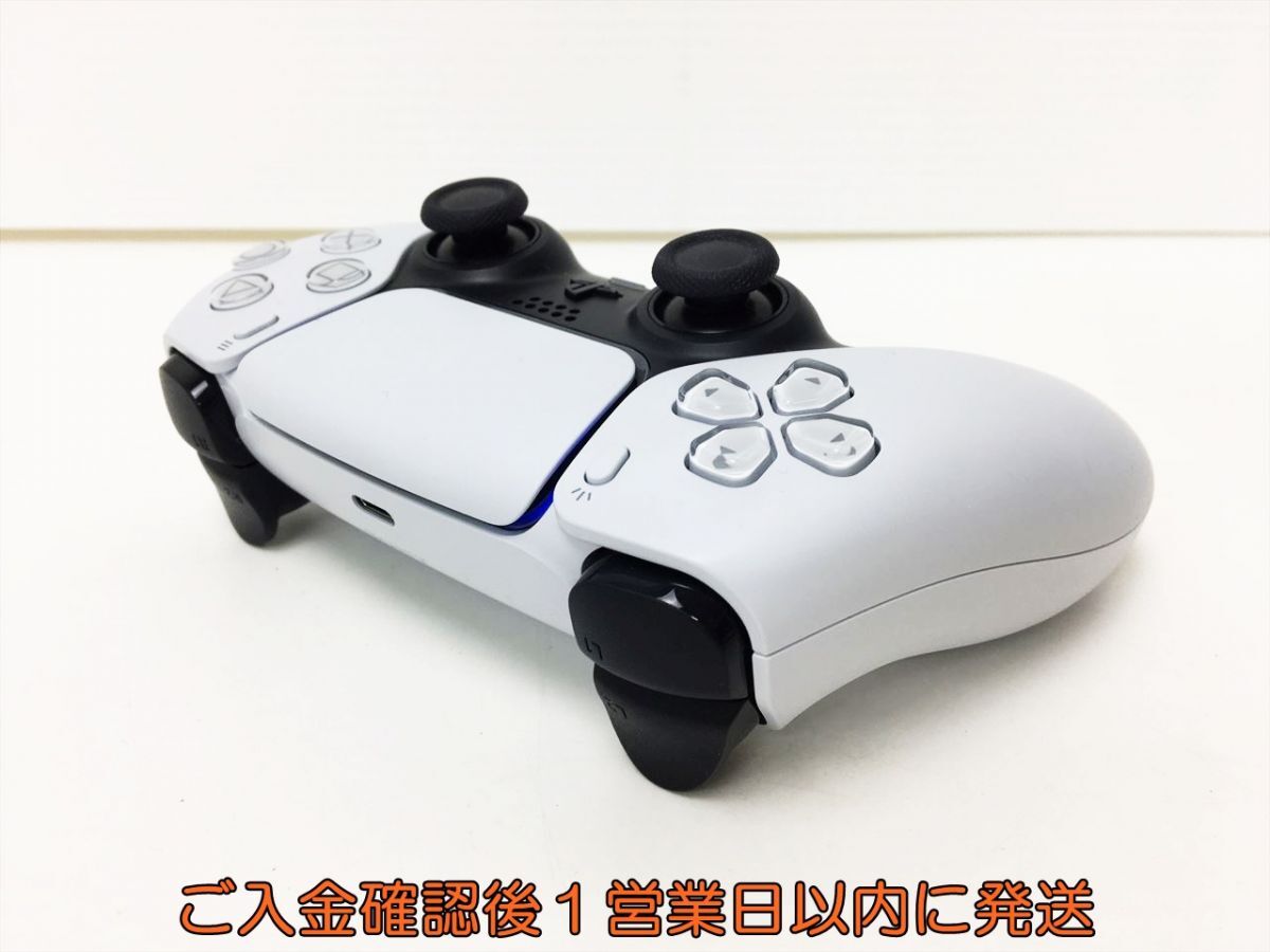 【1円】PS5 純正 ワイヤレスコントローラー DualSense ホワイト SONY Playstation5 プレステ5 動作確認済 J03-068rm/F3_画像5