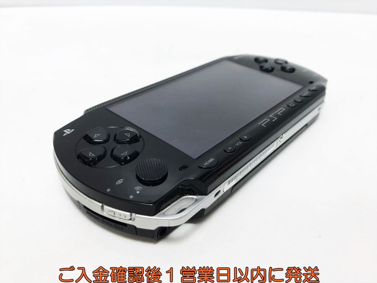 【1円】SONY PlayStation Portble PSP-1000 本体 ブラック 初期化済 未検品ジャンク バッテリー・裏面カバー欠品 G02-424os/F3_画像2