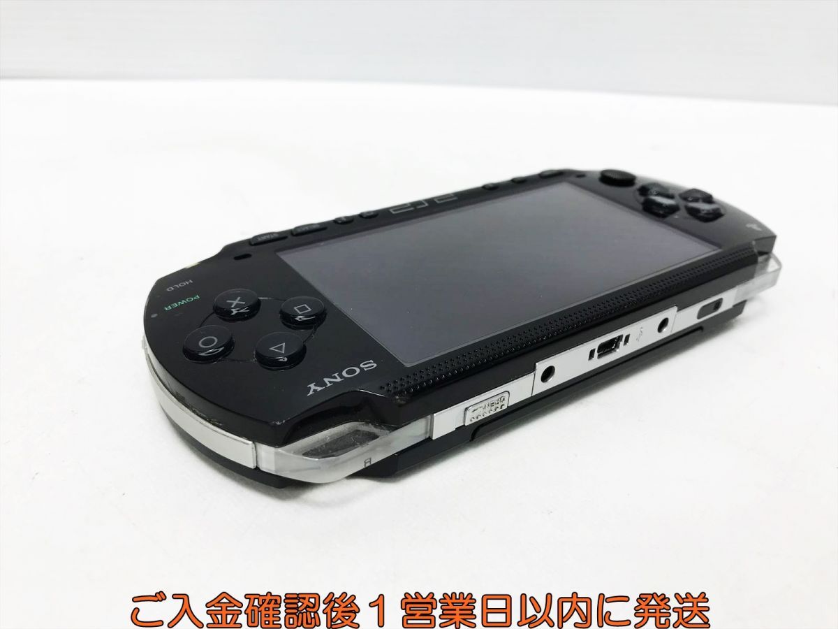 【1円】SONY PlayStation Portble PSP-1000 本体 ブラック 初期化済 未検品ジャンク バッテリー・裏面カバー欠品 G02-424os/F3_画像3