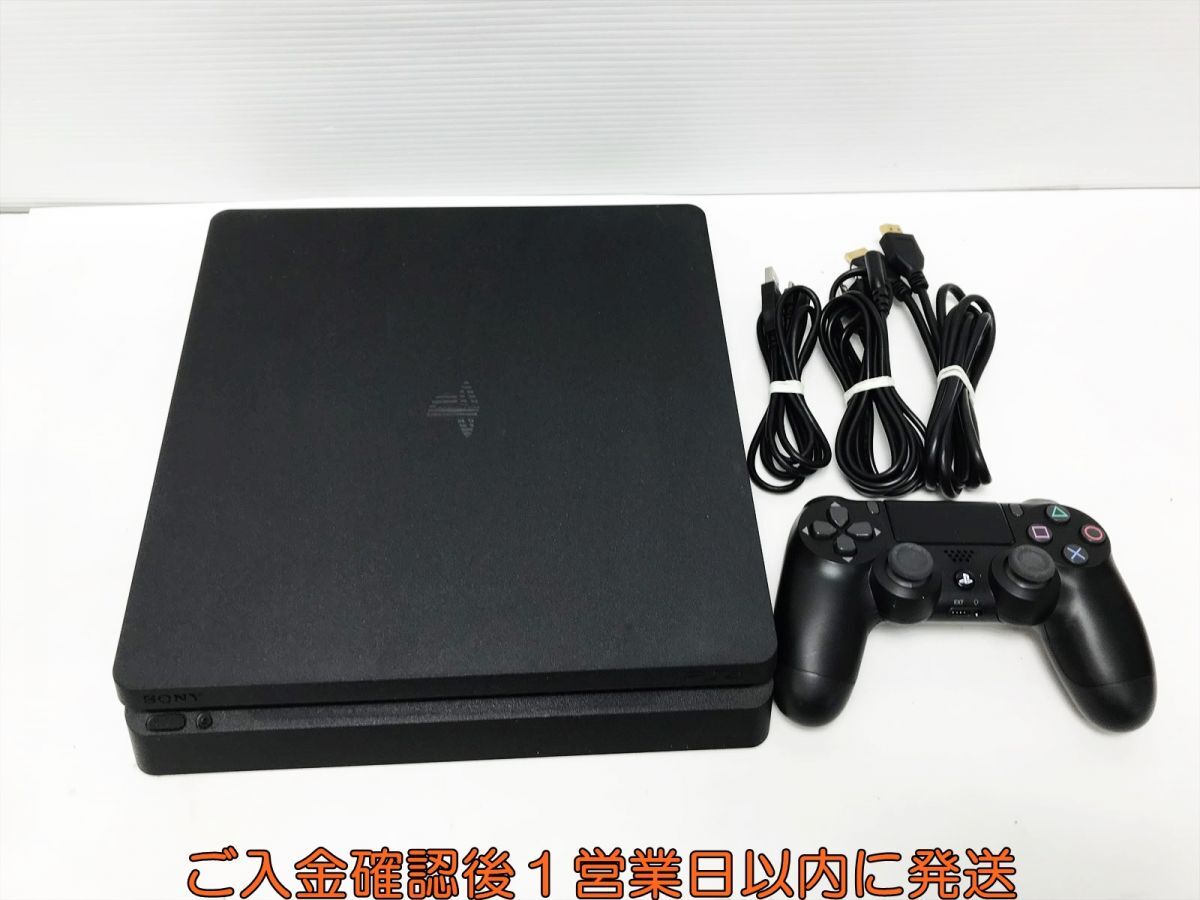 【1円】PS4 本体/コントローラー セット 500GB ブラック SONY PlayStation4 CUH-2200A 初期化/動作確認済 プレステ4 G07-502os/G4の画像1