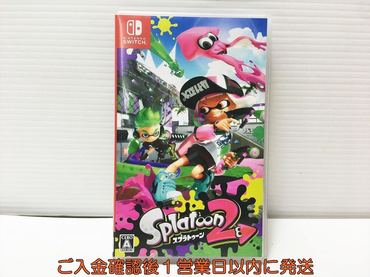 【1円】Switch Splatoon 2 (スプラトゥーン2) ゲームソフト 状態良好 1A0311-257mk/G1_画像1