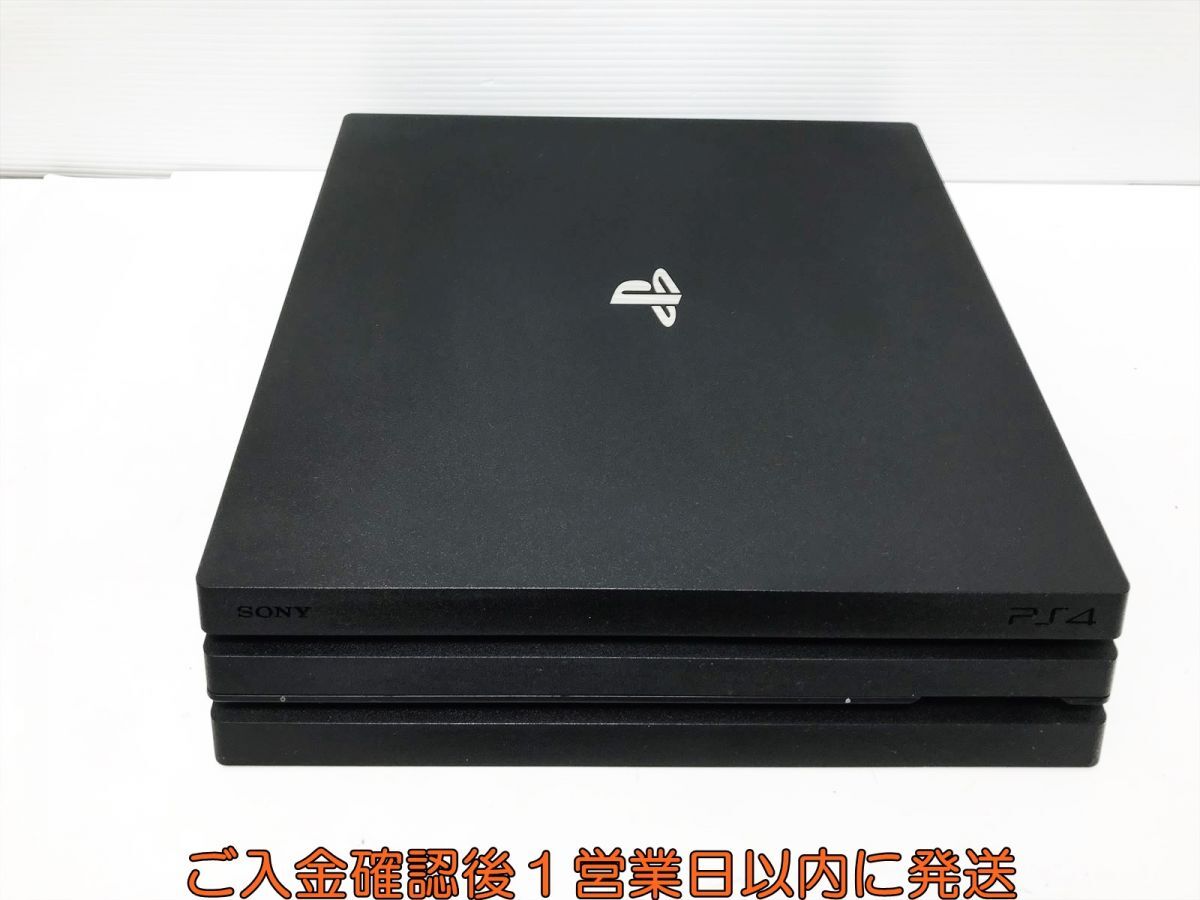 【1円】PS4 Pro 本体 1TB ブラック SONY PlayStation4 CUH-7100B 初期化済 未検品ジャンク タバコ臭あり プレステ4プロ G09-614os/G4_画像2