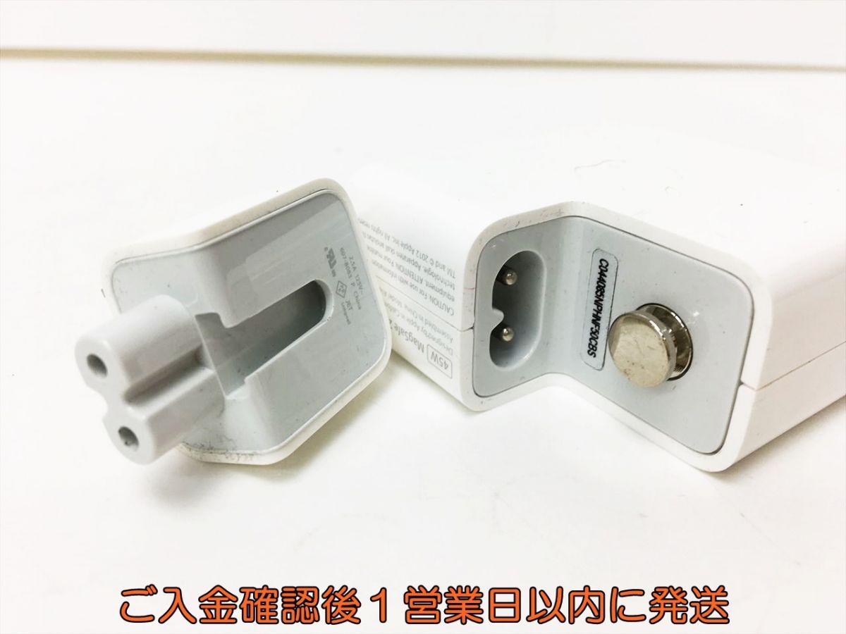 【1円】Apple 純正 45W MagSafe 2 Power Adapter ACアダプター 充電器 動作確認済 A1436 アップル H02-660rm/F3の画像4