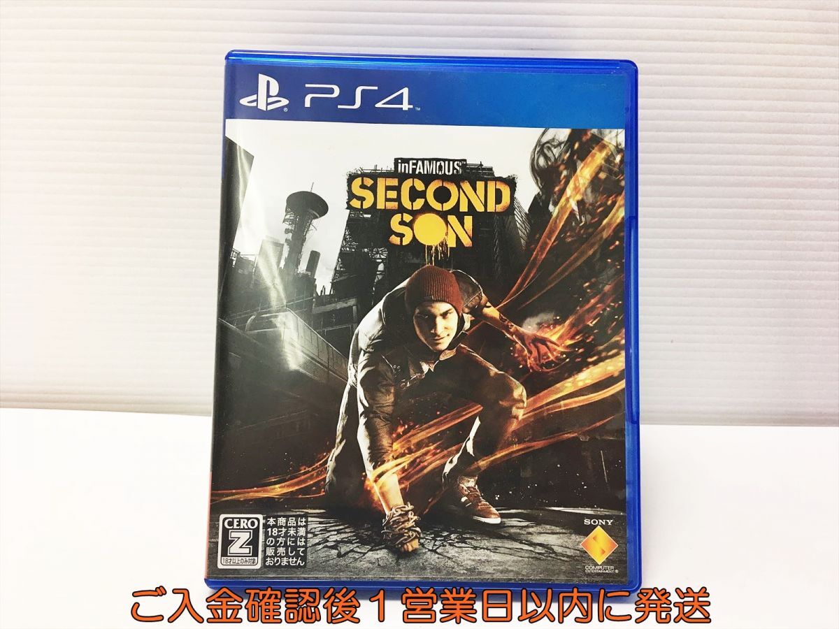 PS4 inFAMOUS Second Son プレステ4 ゲームソフト 1A0324-523mk/G1の画像1